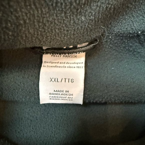 Helly Hansen Men's Daybreaker 1/2 Zip Fleece Pullover Polartech Gray Size XXL - Picture 4 of 5